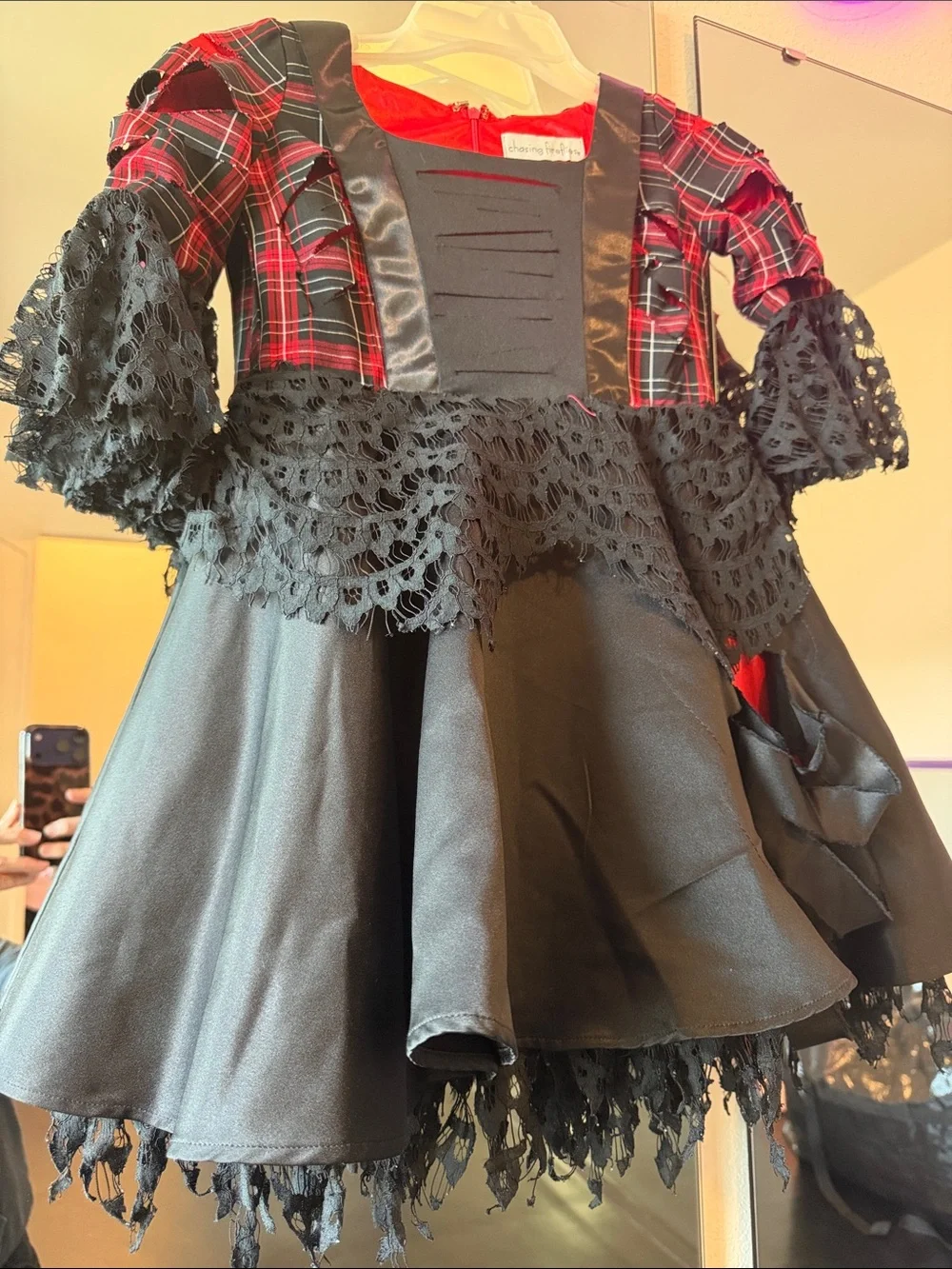 Chasing Fireflies Girls Gothic She-Wolf Werewolf Dress
